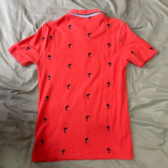 Men’s simons red polo shirt - Picture 2 of 3